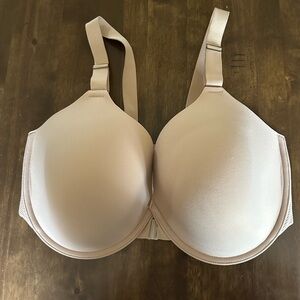 Spanx Bra 38DDD Nude Front Closure Adjustable Full‎ Coverage Smoothing
